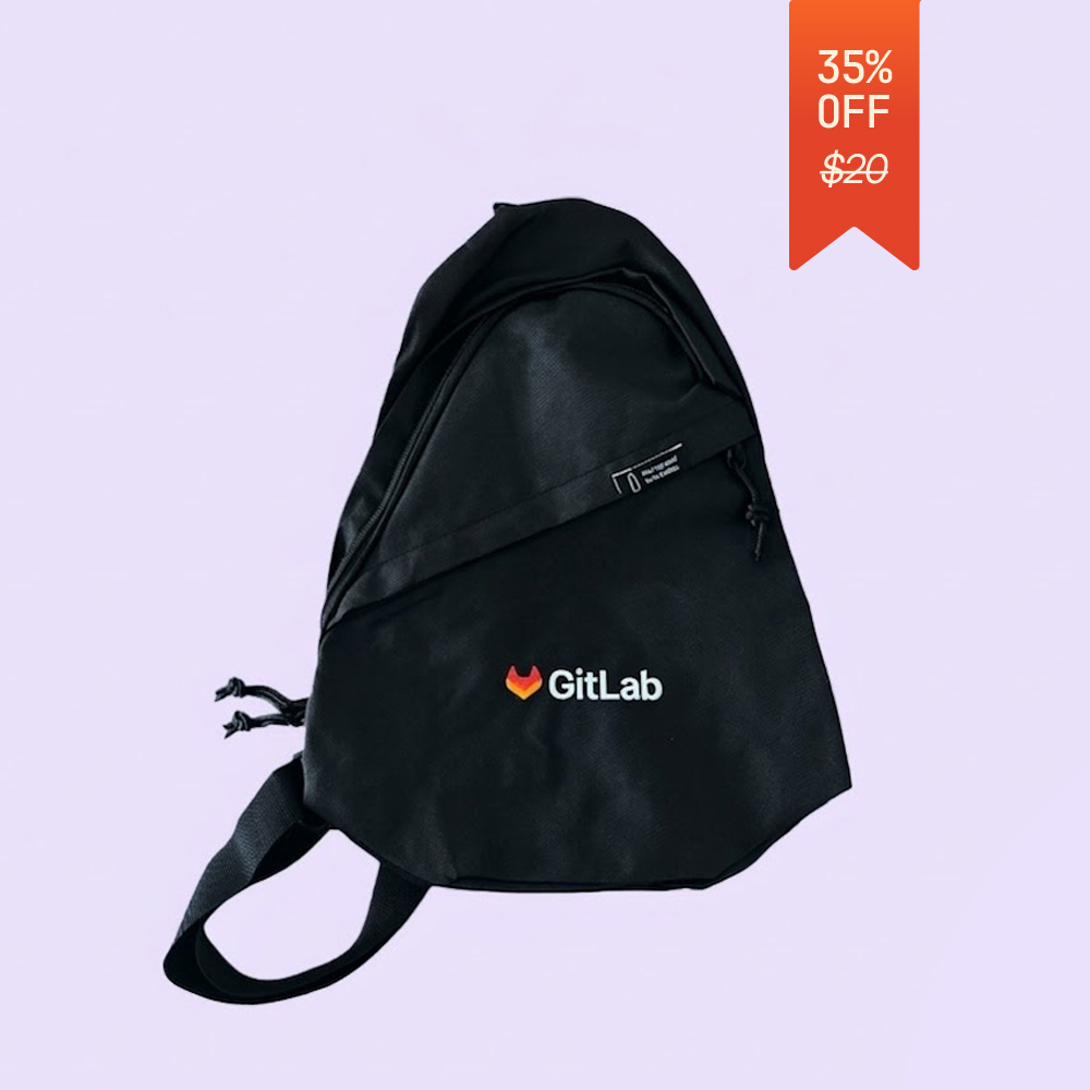 Image of GitLab rPET Sling Bag, GitLab Black