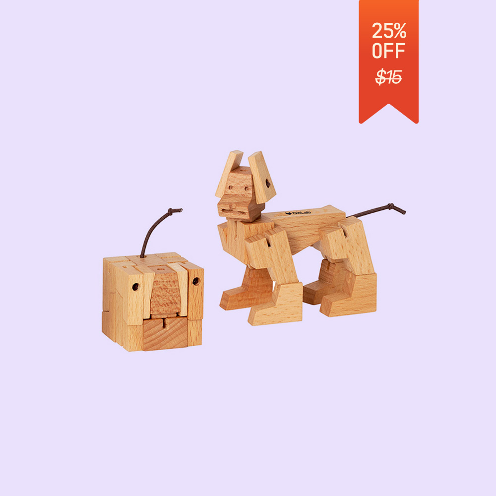 Image of GitLab CubeBot Puzzle, GitLab Natural