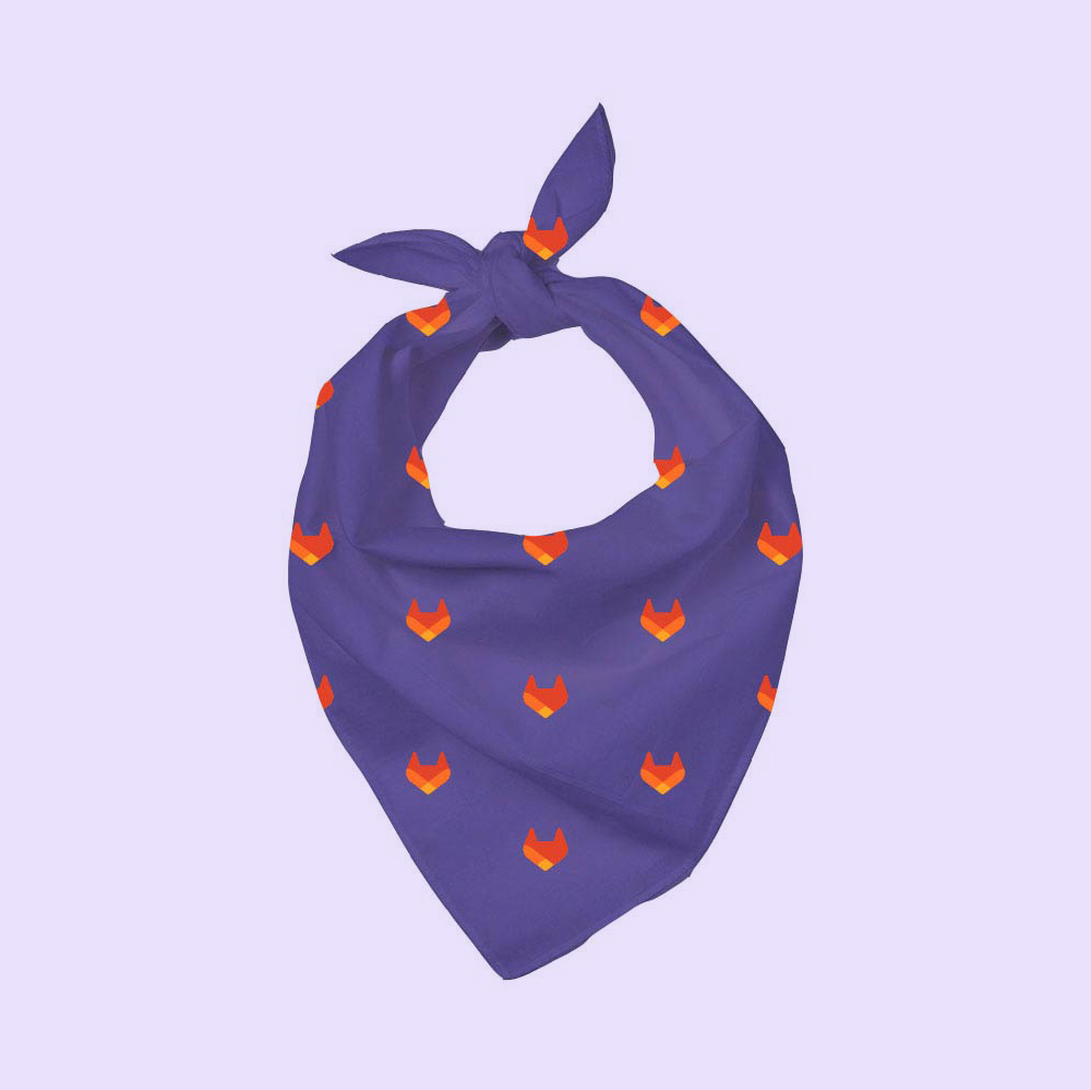 GitLab Dog Bandana