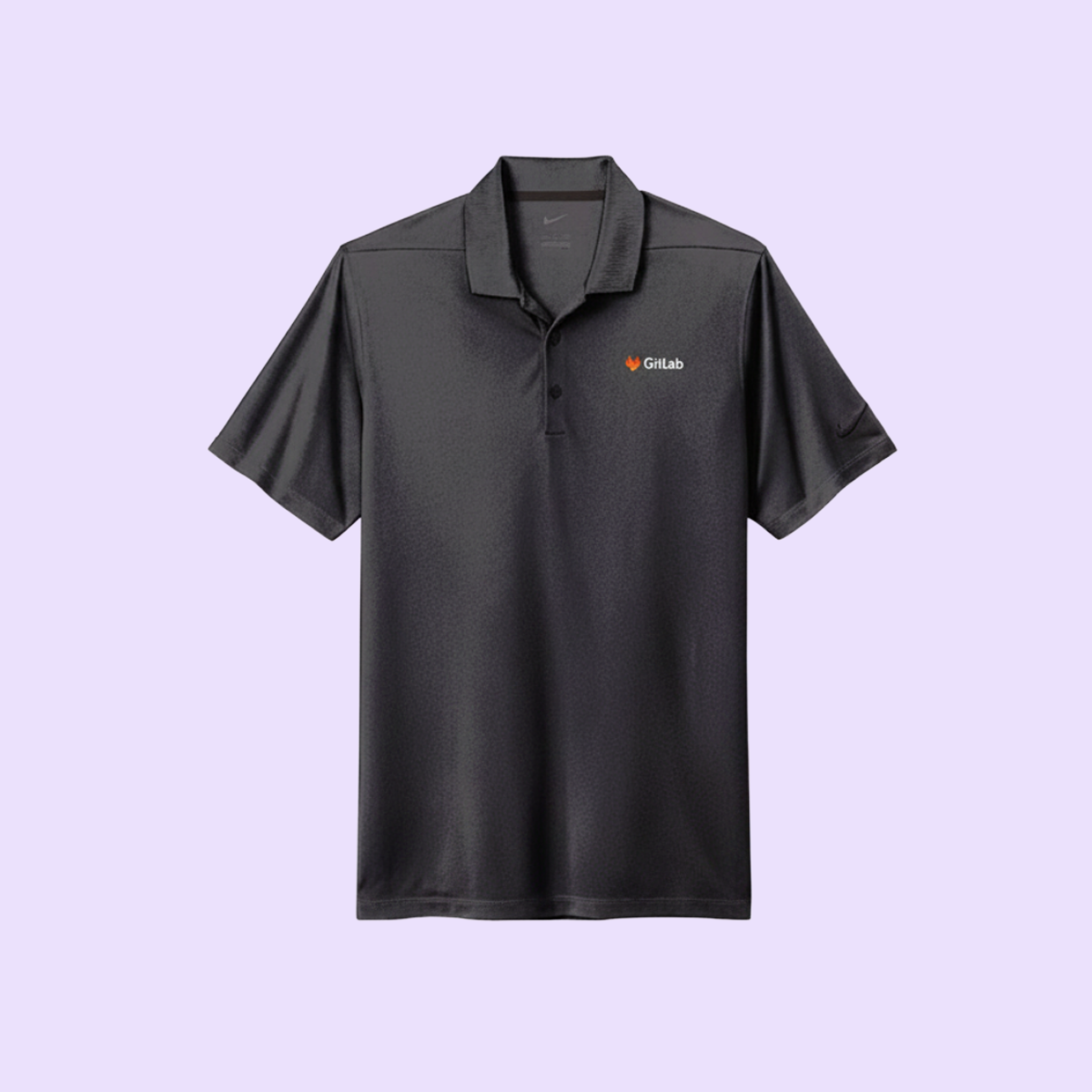 Image of GitLab Dri-FIT Polo, Dark Gray / S