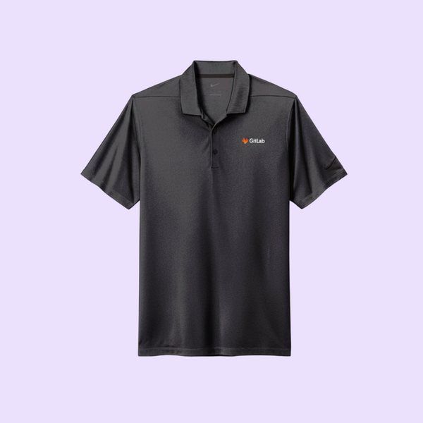Image of GitLab Dri-FIT Polo, Dark Gray / S