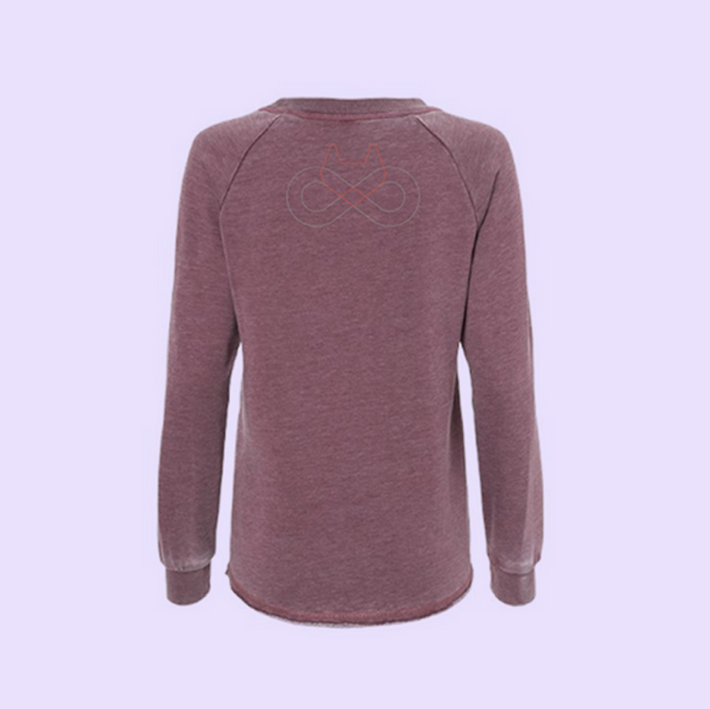 GitLab Fitted Mineral Wash French Terry Sweatshirt