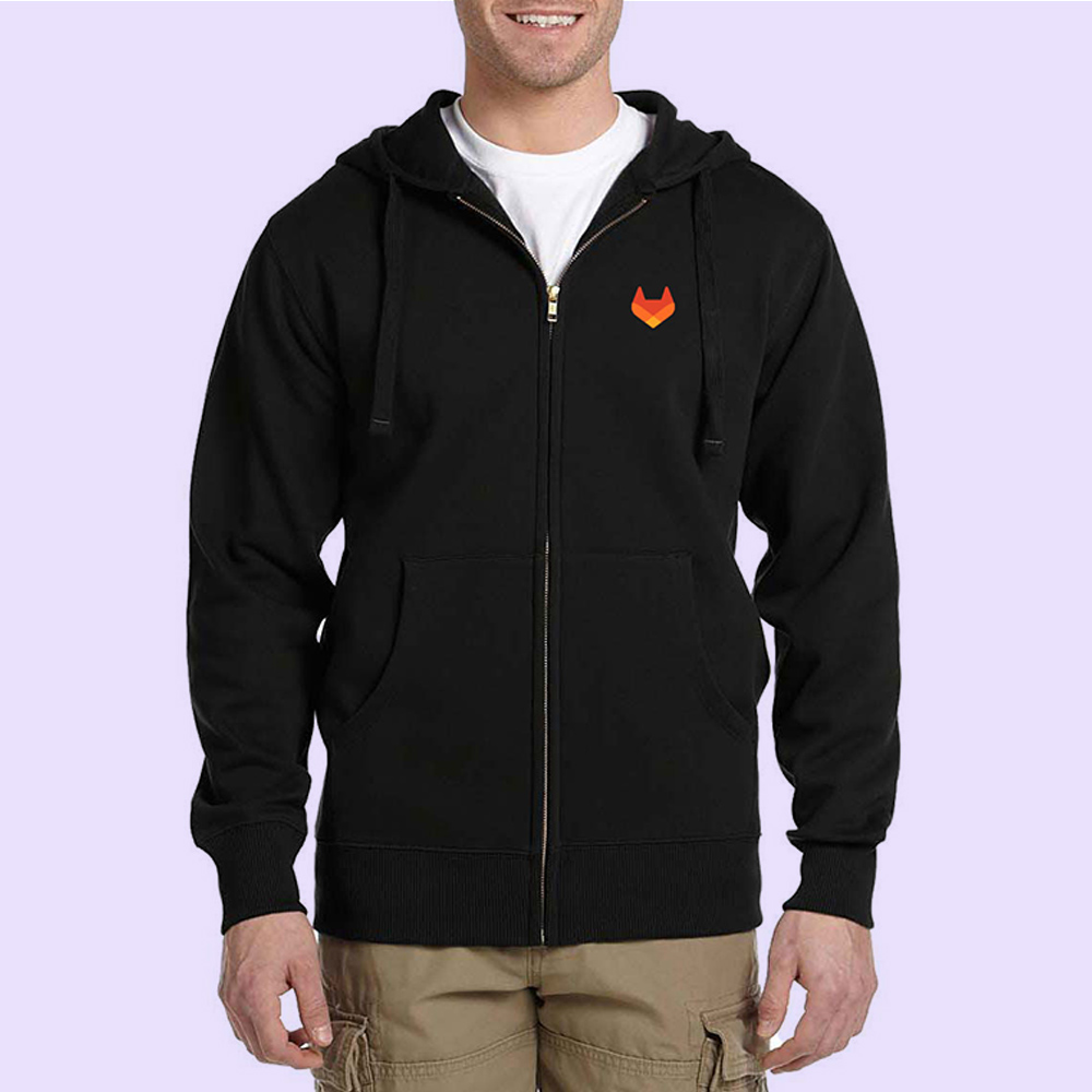 GitLab Econscious Organic & Recycled Full Zip Hoodie -Loose