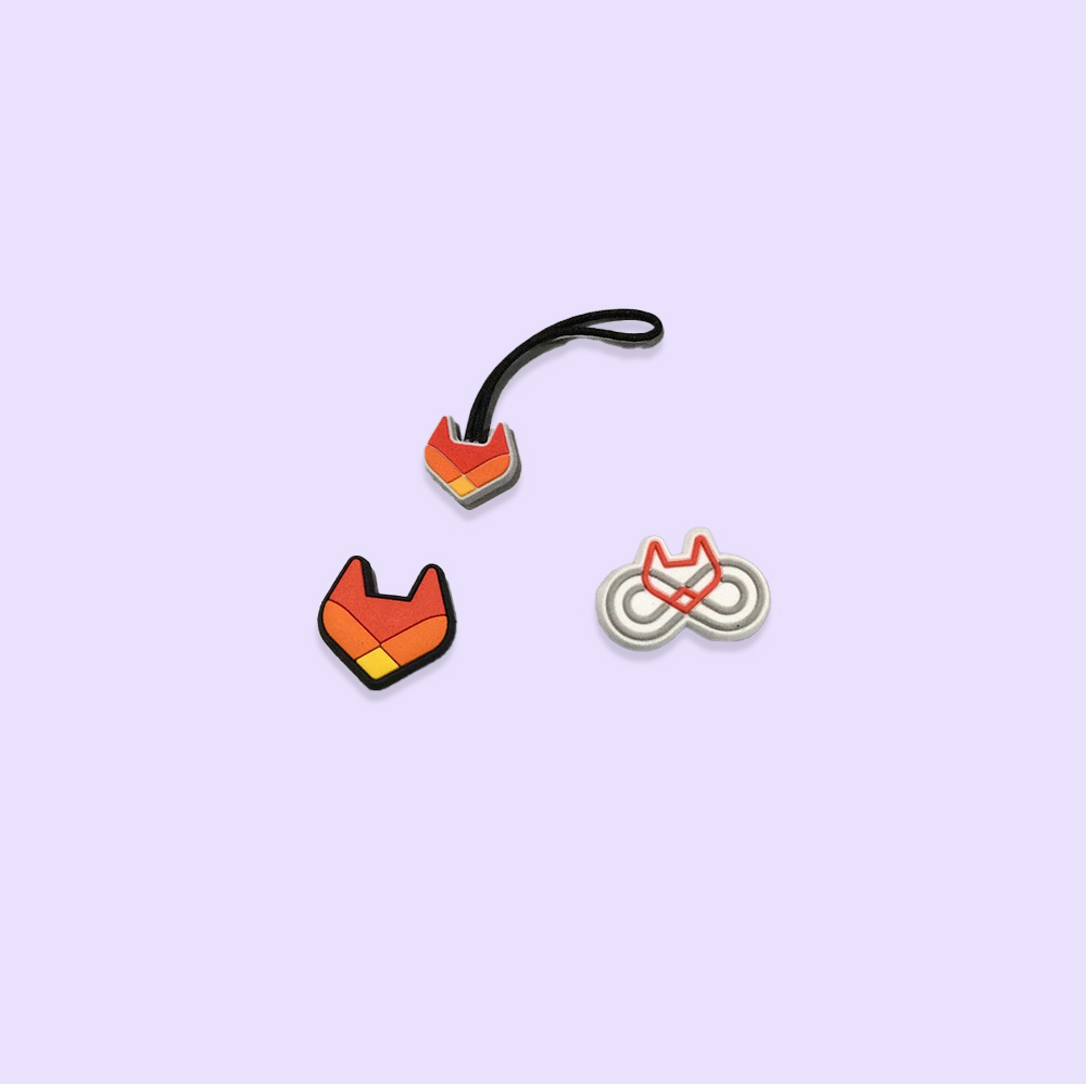 GitLab Shoe Charms