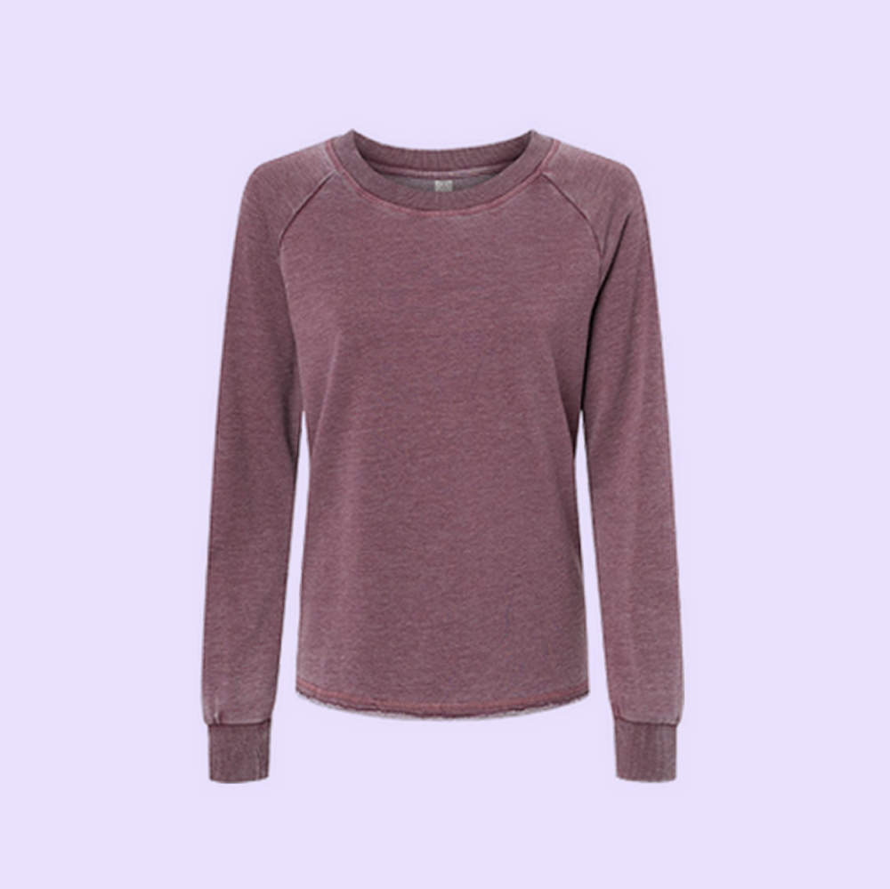 GitLab Fitted Mineral Wash French Terry Sweatshirt