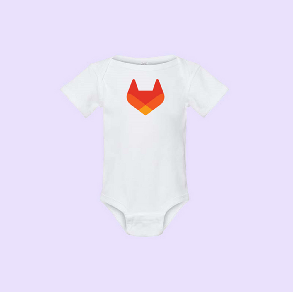 GitLab Tanuki Infant Onesies