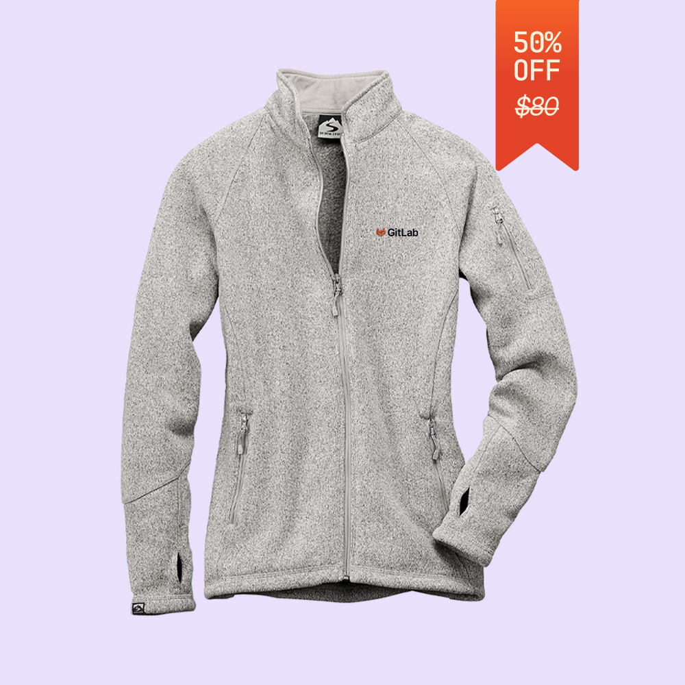 Image of GitLab Jacket - Fitted, Platinum / XS