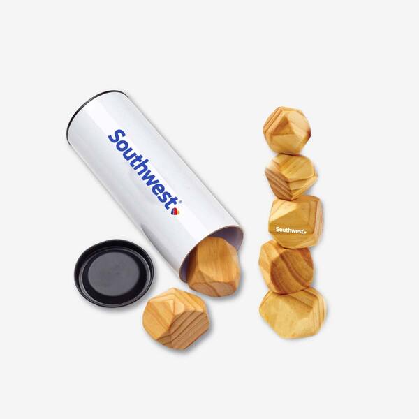 Image of Wooden Stacking Zen Stones, Zendesk Standard