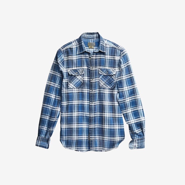 Image of Plaid shirt, Black / XL