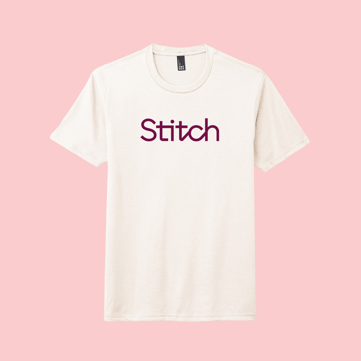 Image of Stitch Staple Tee (Natural), Stitch Size XS