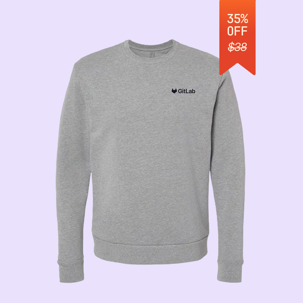 Image of GitLab Next Level Crewneck, Size XS