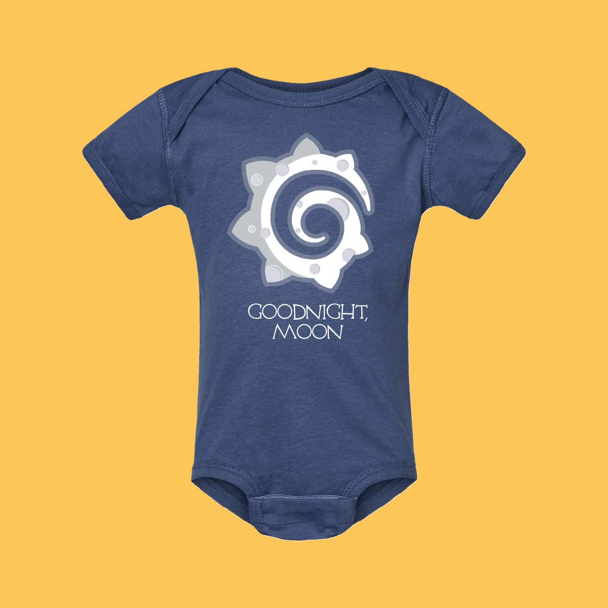 Image of Blue Jersey Onesie, Size Newborn