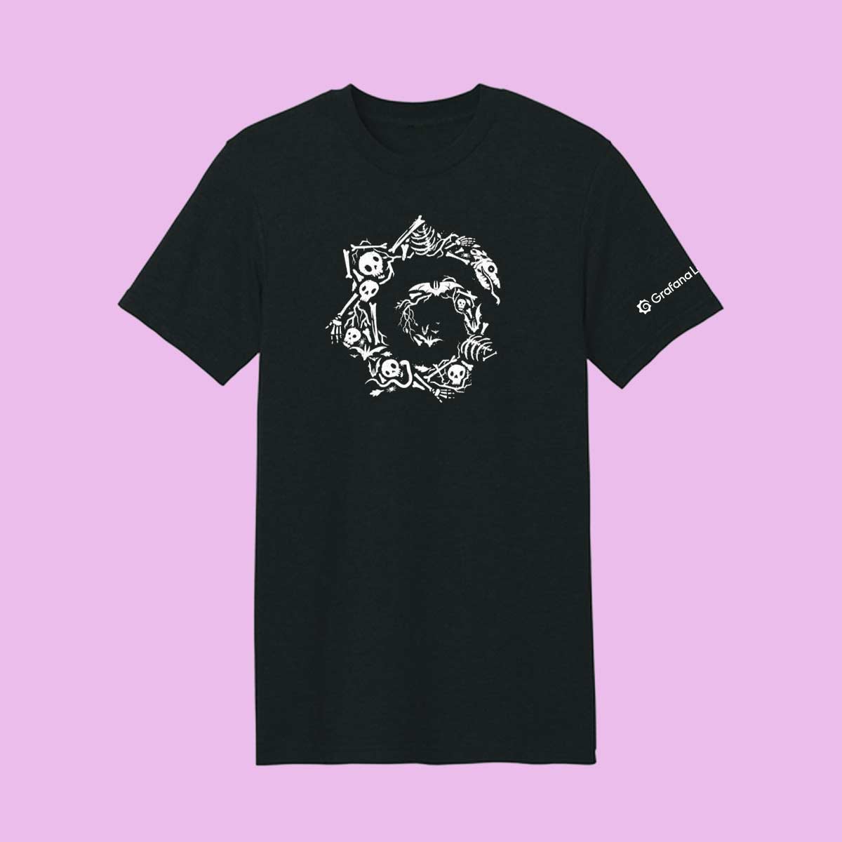 Image of Halloween spiral shirt, Size S