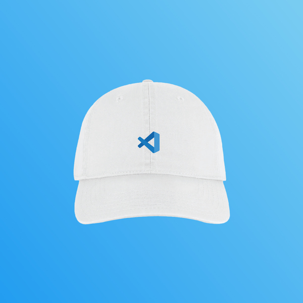 Image of VS Code Cap – White, Standard