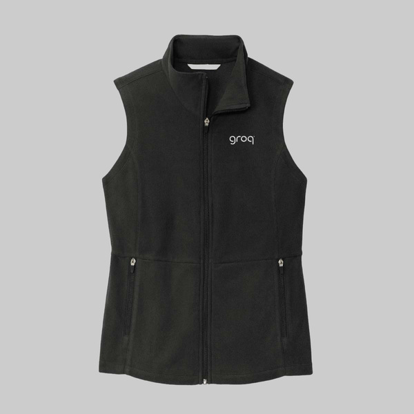 Image of Women's Microfleece Vest, Size Women's XS