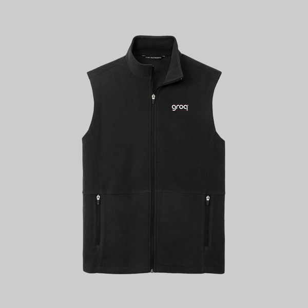 Image of Men's Microfleece Vest, Size XS