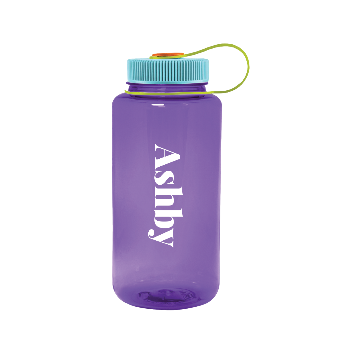 Image of Ashby Nalgene Water Bottle, Denim Lid
