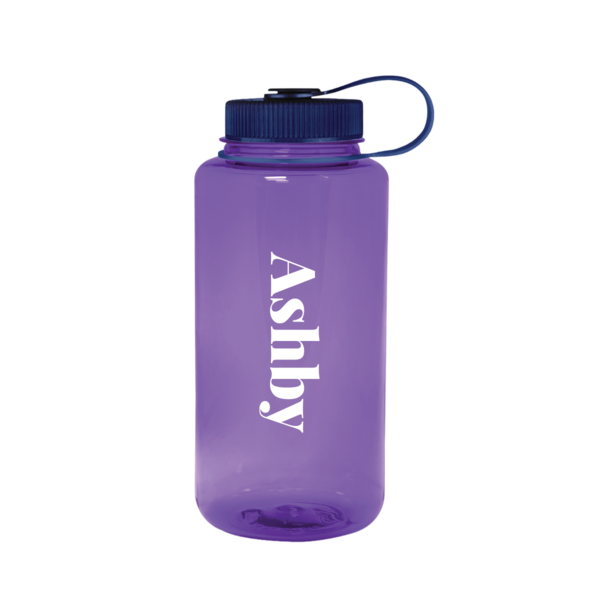 Image of Ashby Nalgene Water Bottle, Denim Lid