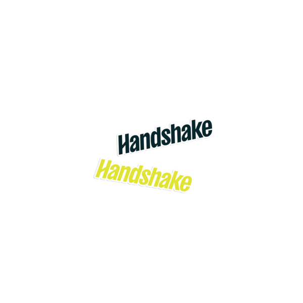 Image of Handshake Sticker (2-Pack), Standard