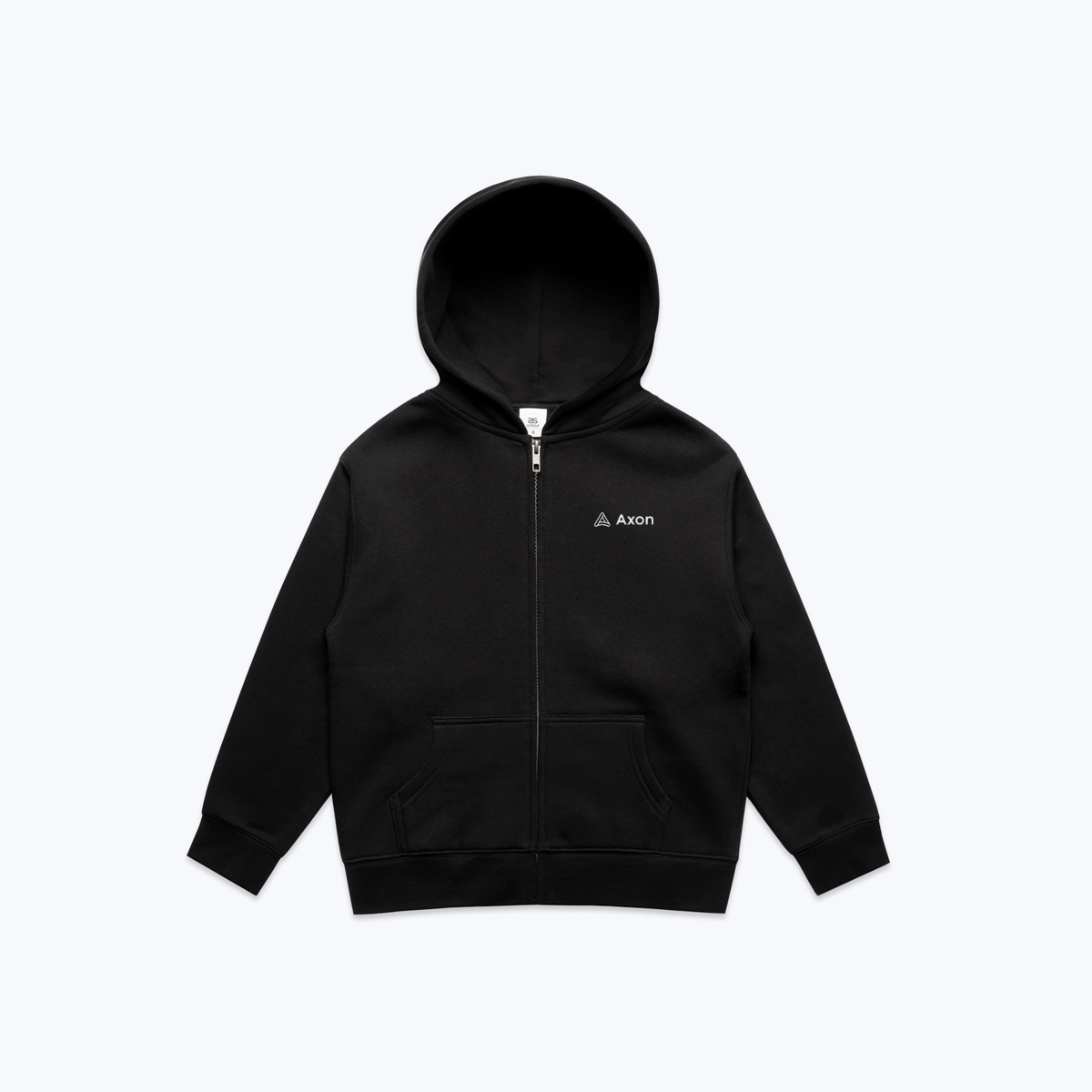 Image of Kids Zip Hood , Black / 10