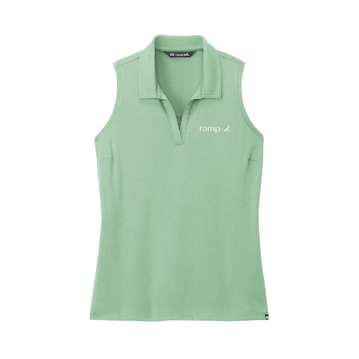 Image of The Flow Polo, Beryl Green Heather / 2XL