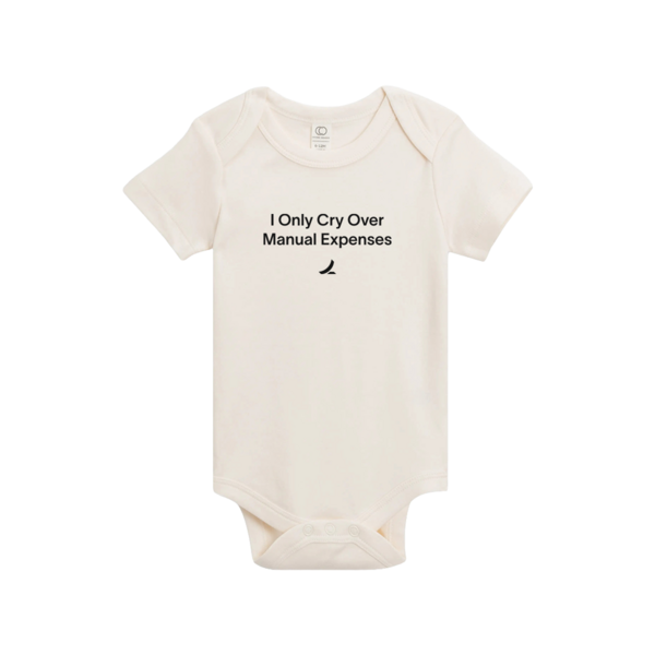 Image of Future CFO Onesie, Ramp Natural / 0-3 Months (XS)