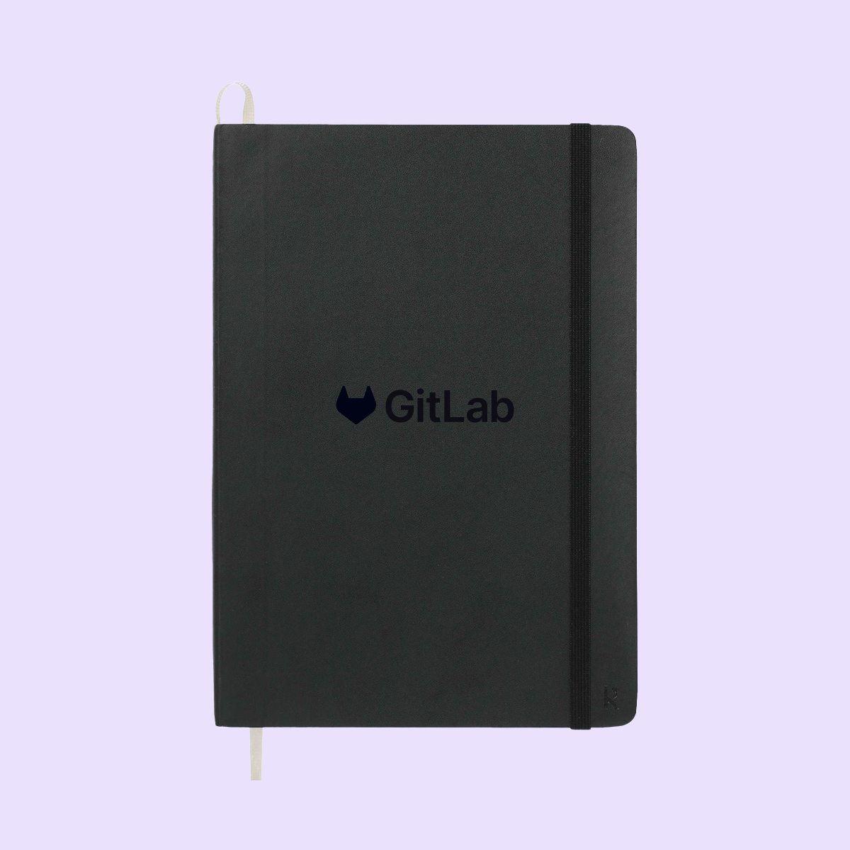 Image of GitLab K'arst Stone Bound Notebook, Black