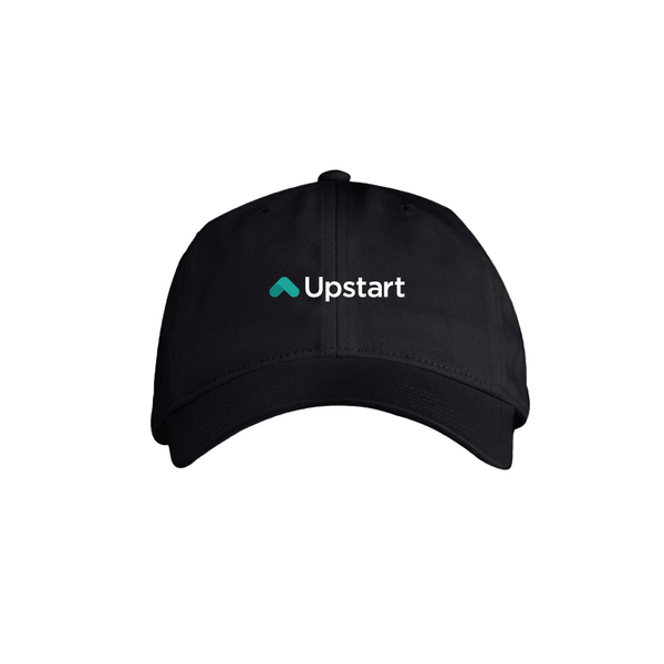 Image of Organic Cotton Twill Dad Hat, Black