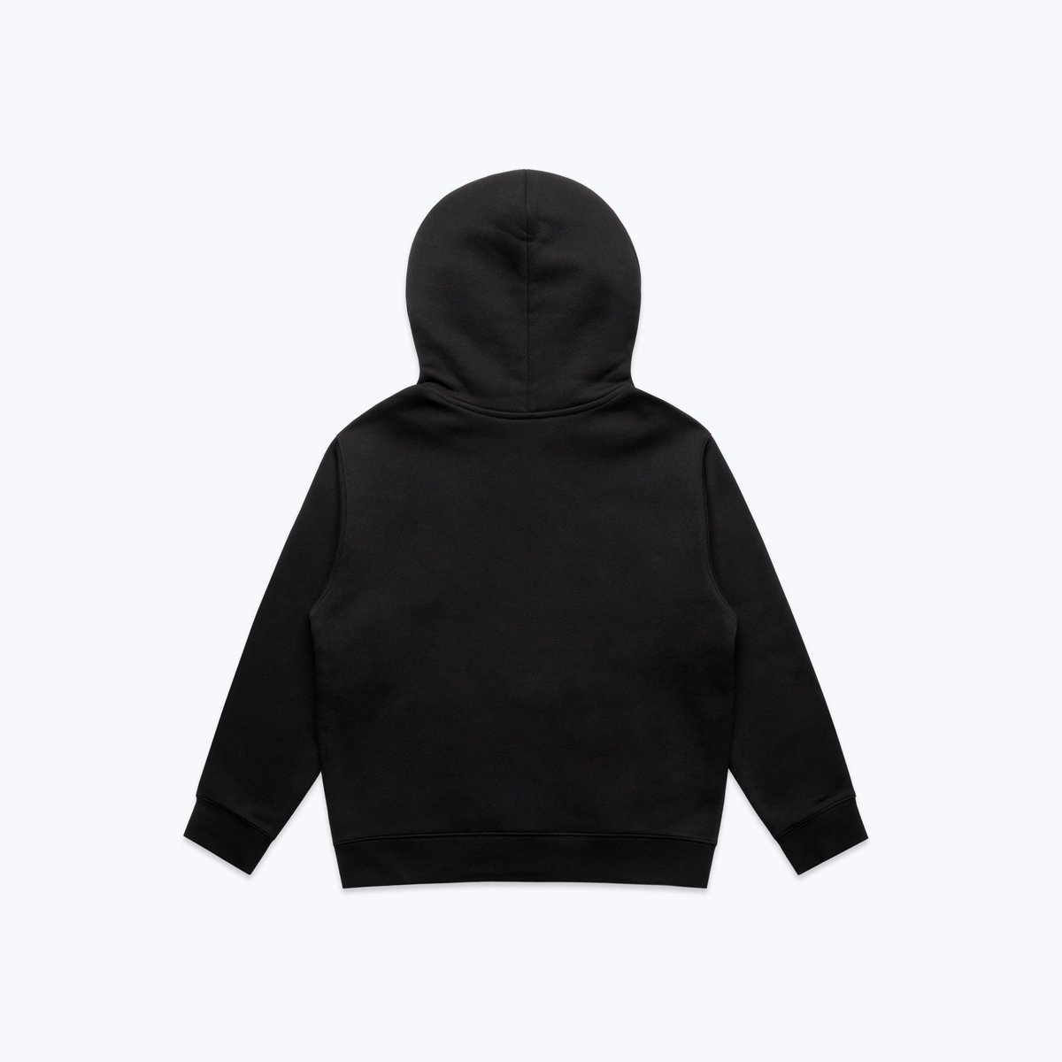 Image of Kids Zip Hood , Black / 10