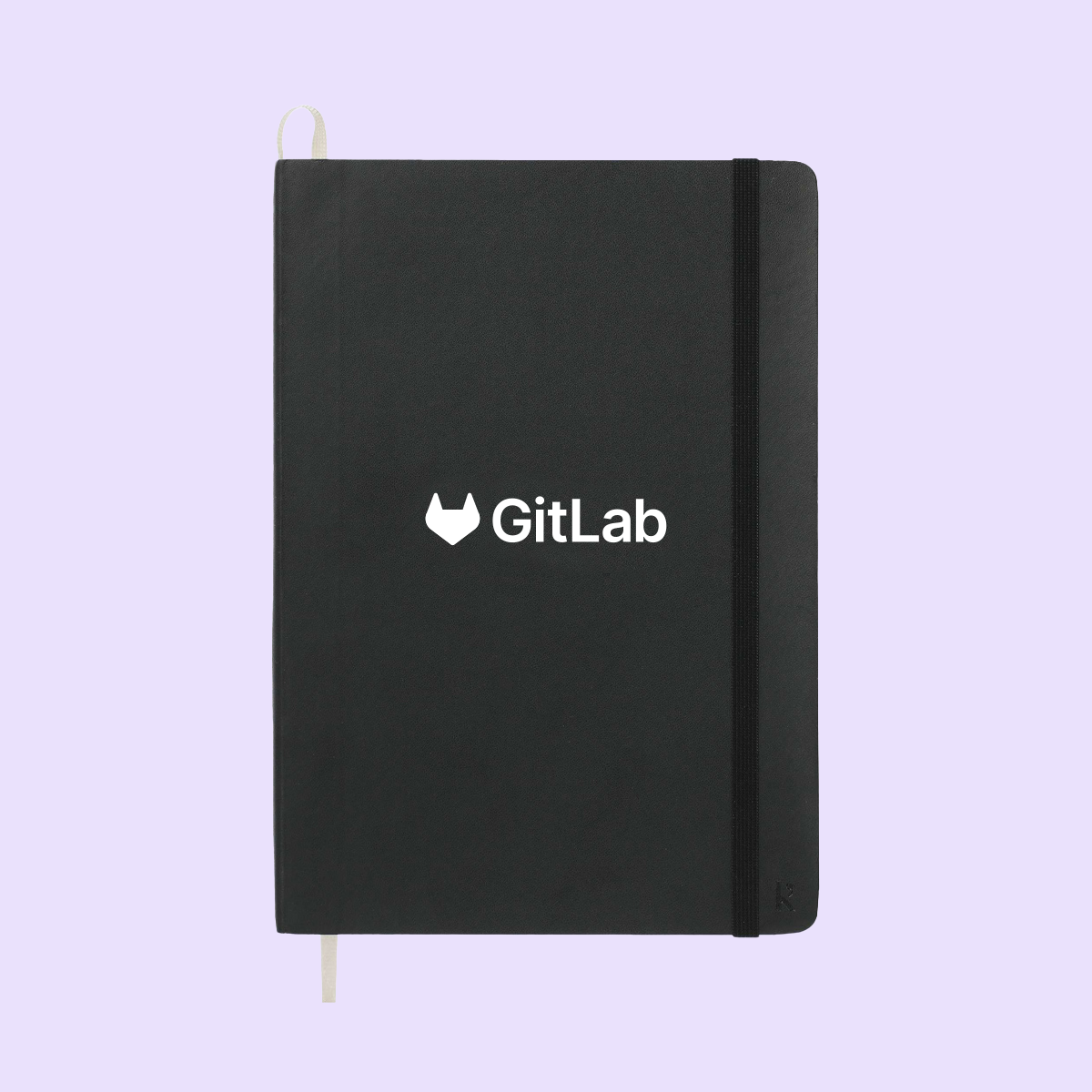 Image of GitLab K'arst Stone Bound Notebook - White Logo, Standard