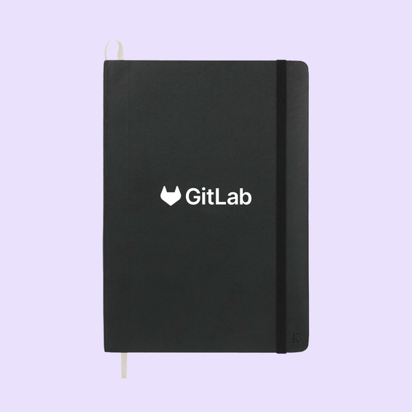 Image of GitLab K'arst Stone Bound Notebook - White Logo, Standard