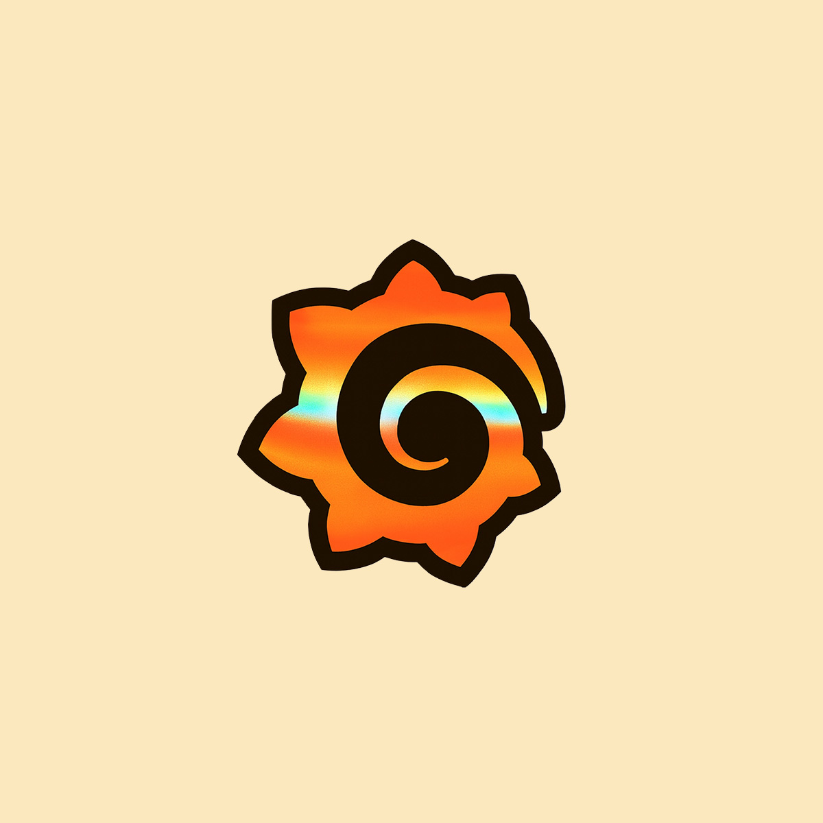 Image of Die-Cut Sticker, Logo Grafana