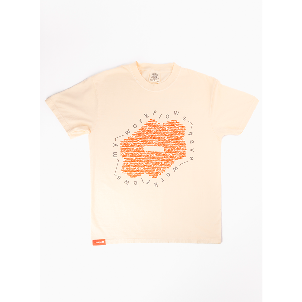 Image of Workflows on Workflows Tee - Mist, Size XS