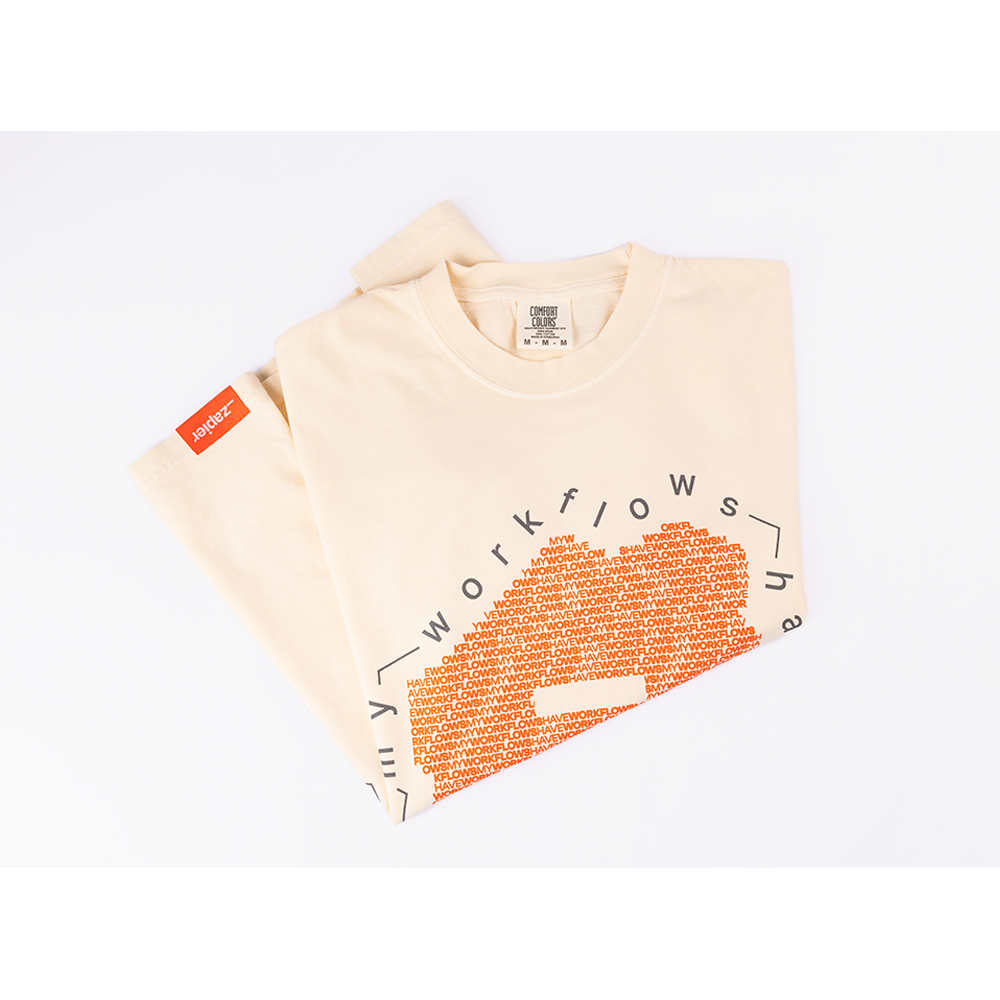 Image of Workflows on Workflows Tee - Mist, Size XS