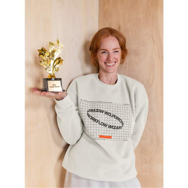 Image of Always-On Crewneck - Mist, Size XS