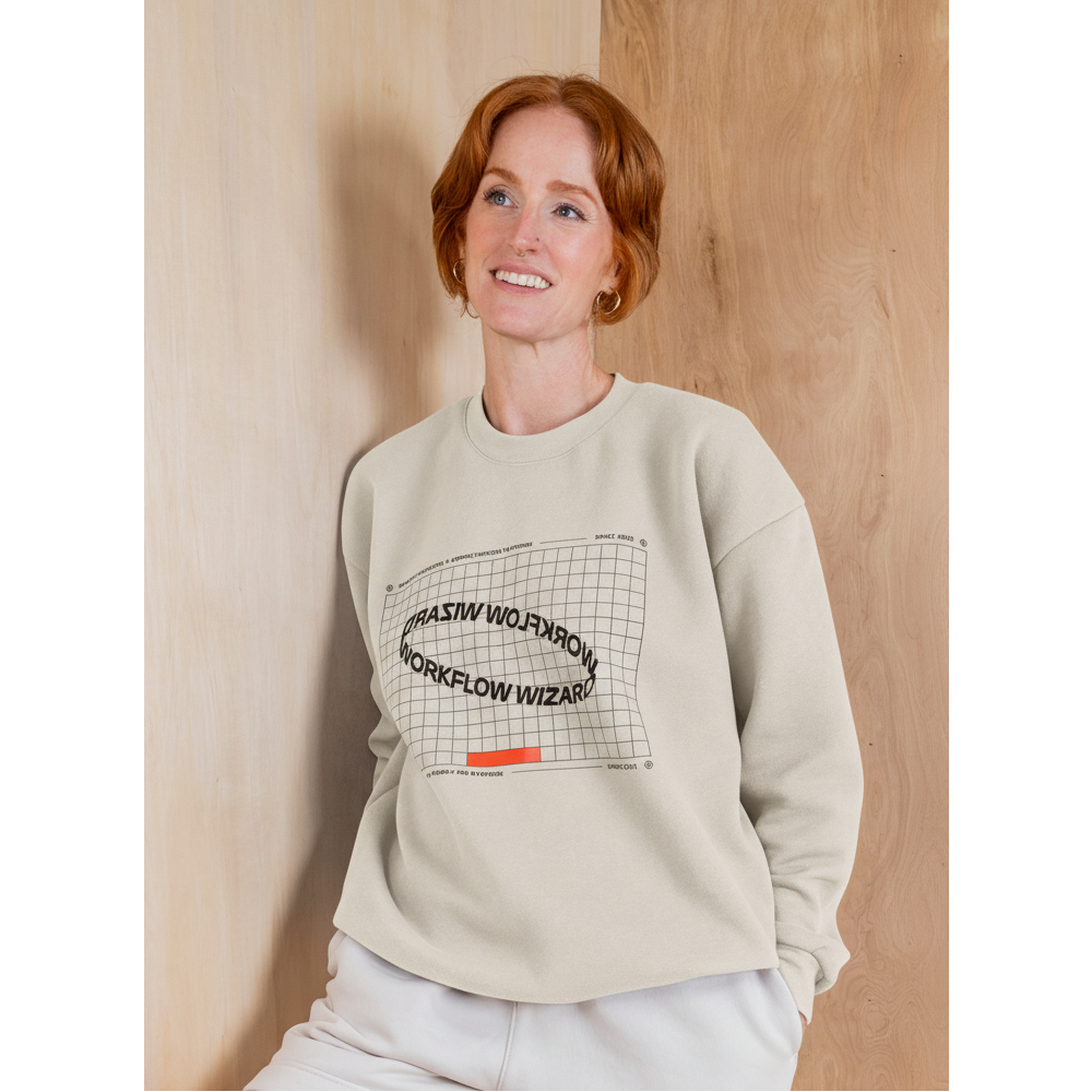 Image of Always-On Crewneck - Mist, Size XS