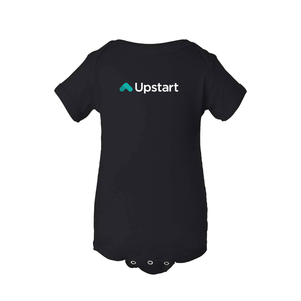 Image of Black Cotton Baby Onesie, Black / 12 Months