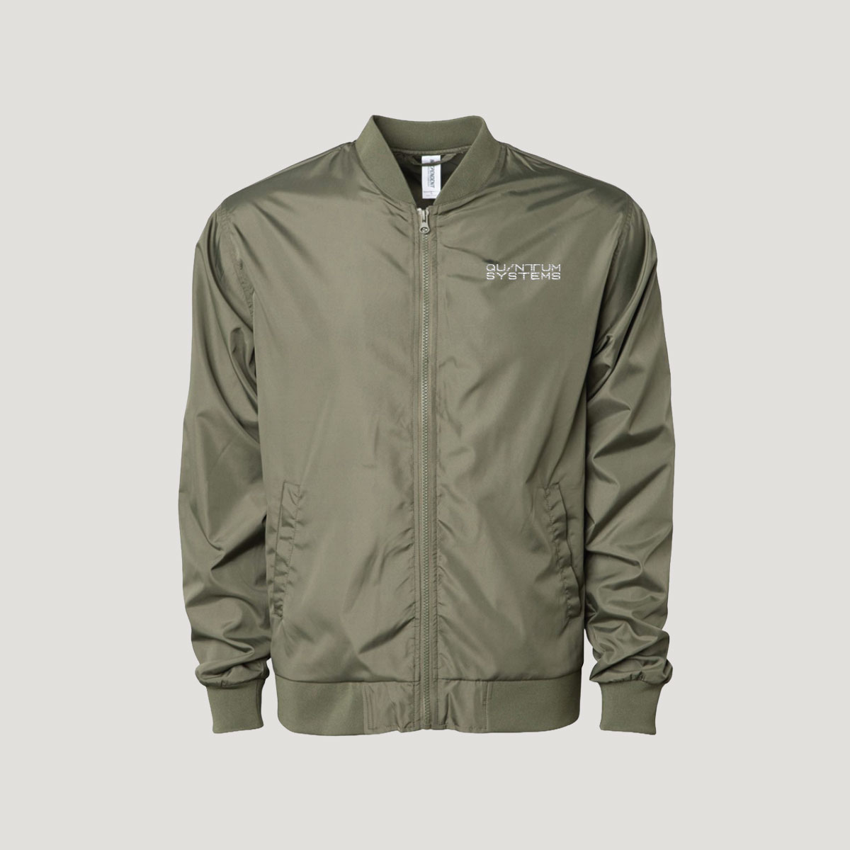 Image of Light Ops Windbreaker Bomber, Quantum Syste Olive / S