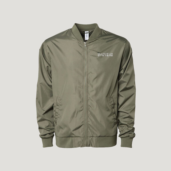 Image of Light Ops Windbreaker Bomber, Quantum Syste Olive / S