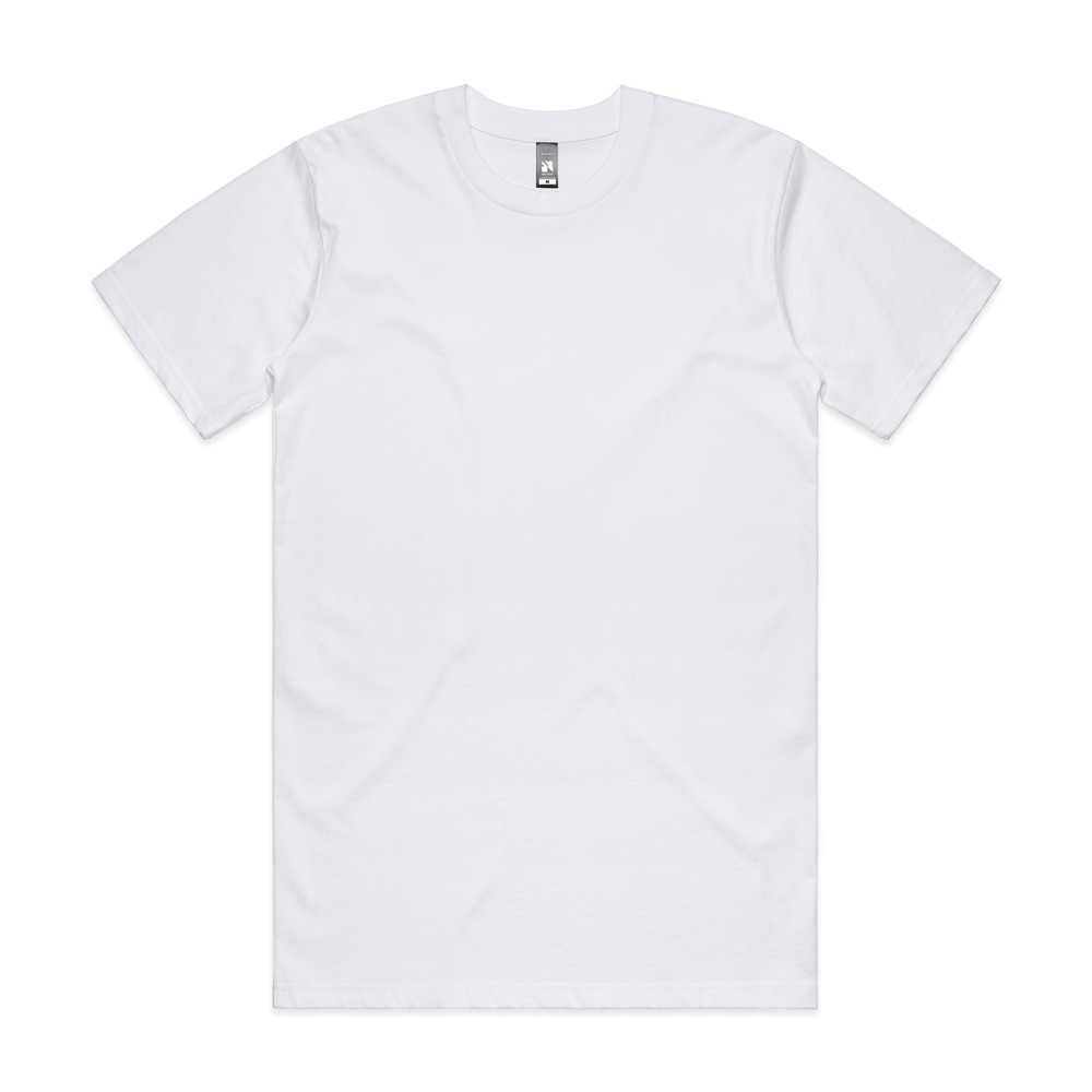 Image of Classic Tee White, White / 2XL