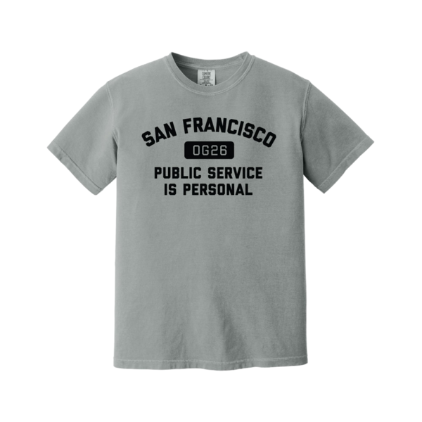 Image of Hometown Proud Tee - SF HQ, Pepper / S