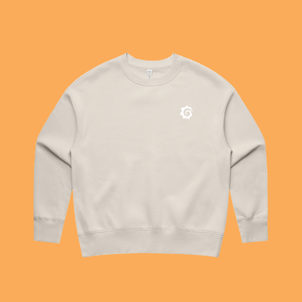 Image of Riley Relaxed Fit Crewneck (Women's)  , Bone / XS