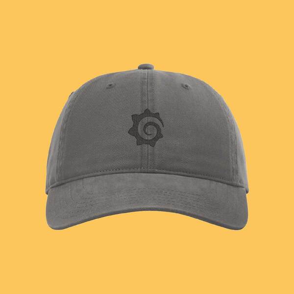 Image of Grafana Dad Cap, Charcoal
