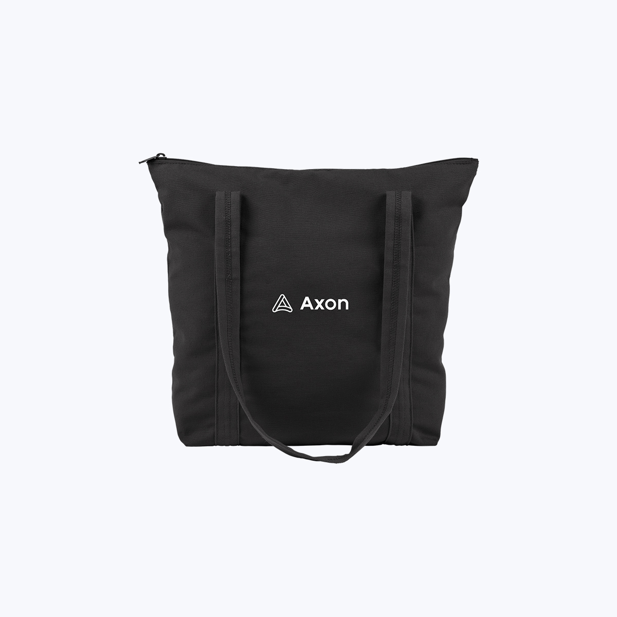 Image of Canvas Zip Tote, Black