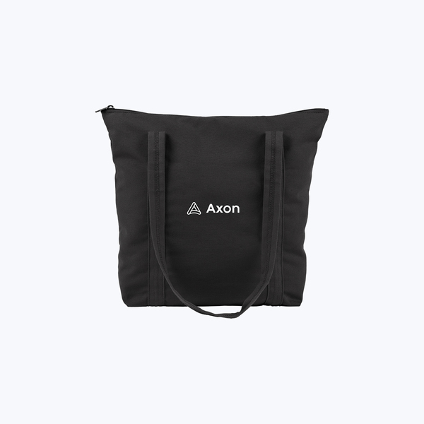 Image of Canvas Zip Tote, Black