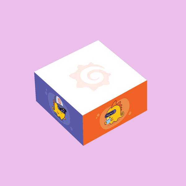 Image of Sticky Note Cube - Half Size, Standard