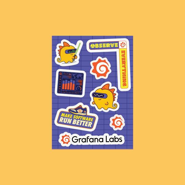 Image of Die Cut Sticker Sheet, Standard