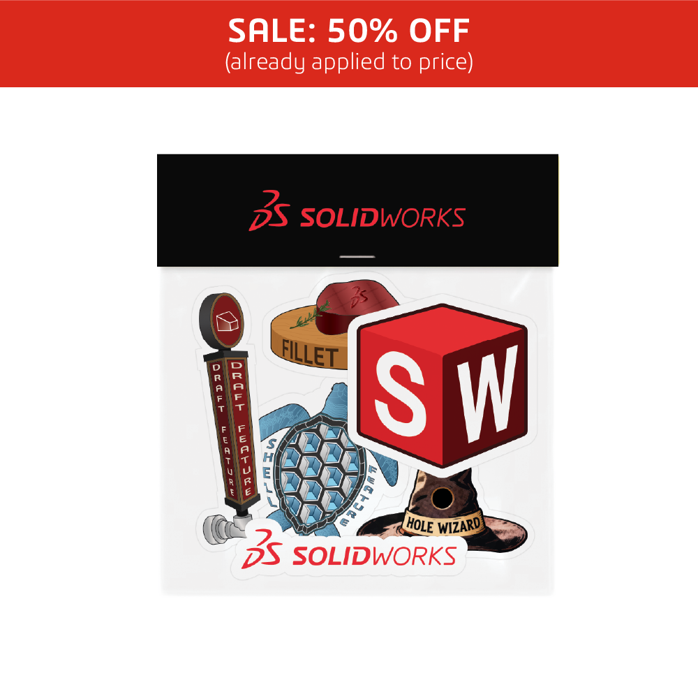 Image of SOLIDWORKS Sticker Pack, Standard