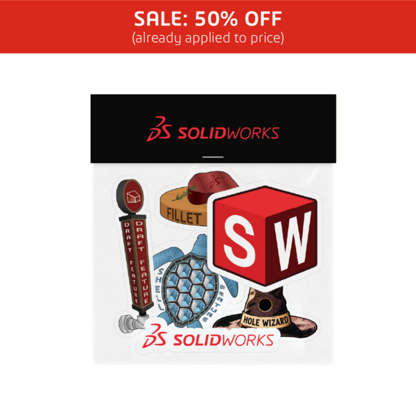 Image of SOLIDWORKS Sticker Pack, Standard