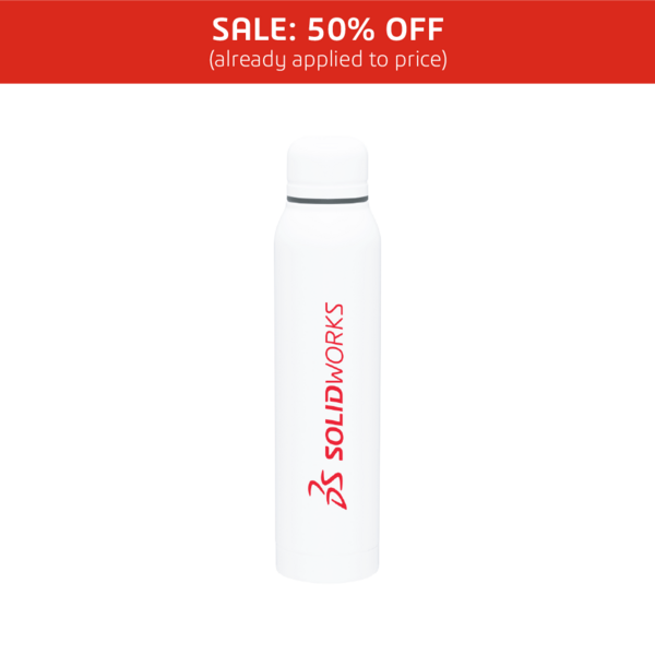 Image of Insulated Bottle - White, White